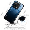 For Xiaomi 13 5G Gradient Color Tempered Glass Phone Case PC+TPU Fall Prevention Protective Cover