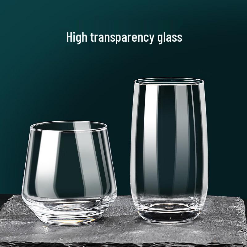 ZISIZ Handcrafted Glass Tumbler