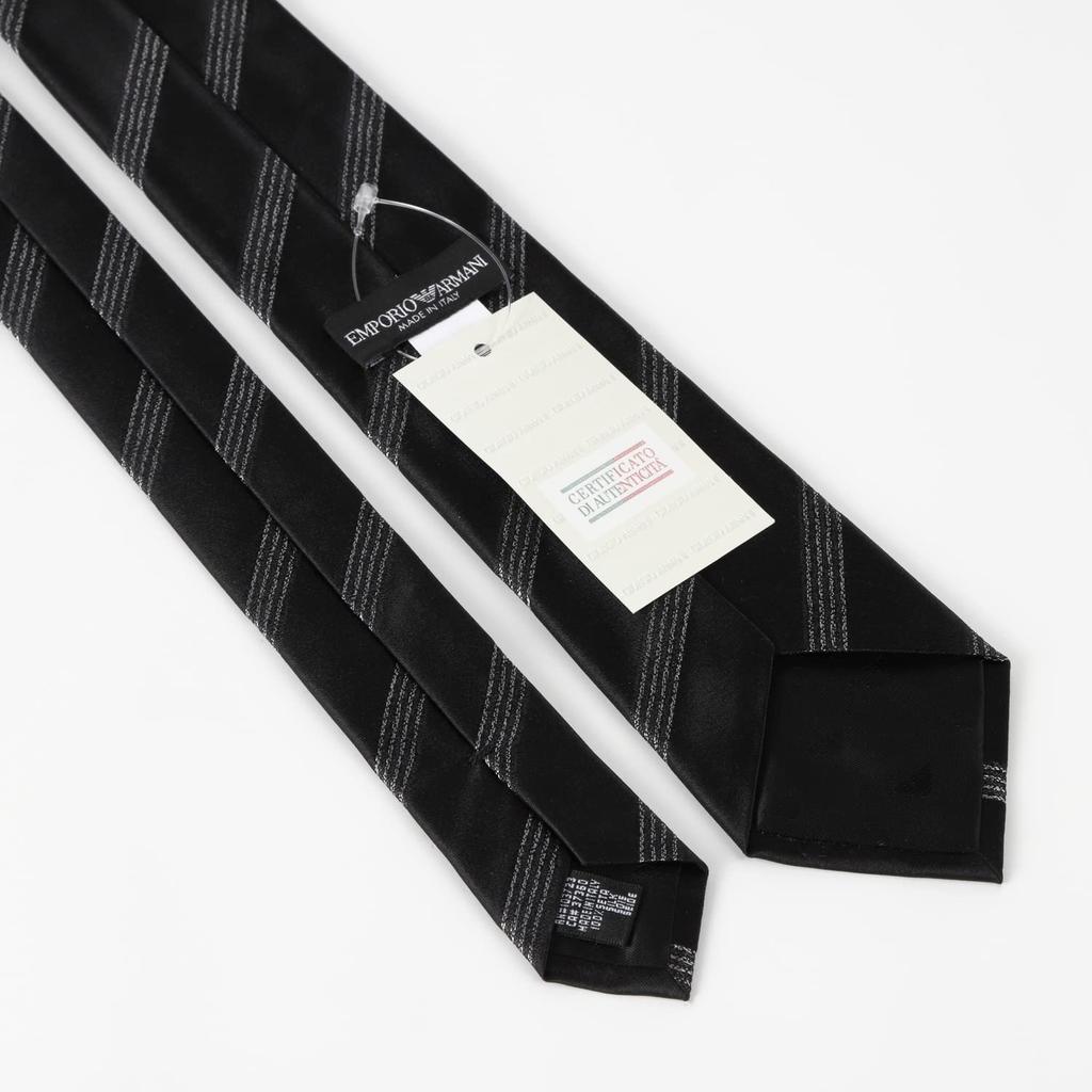 EMPORIO ARMANI Tie EA27 Black (EA27-2 9A32900020) [Used]