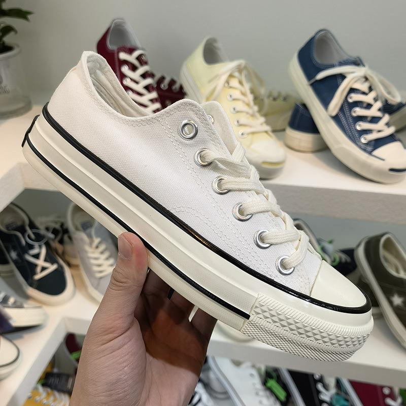 Summer Classic Low-top Retro Canvas Shoes Female Korean Version Harajuku Street Shooting Tide Student