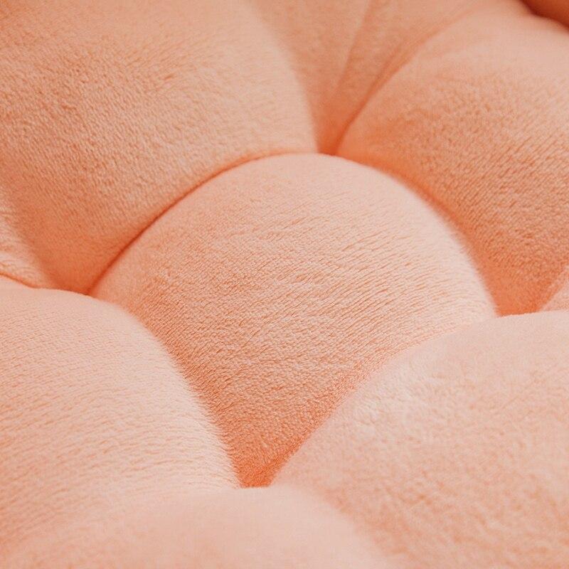 Cute Conjoined Cushion Back Cushions Office Chair Mat Thick Girl Stool Seat Mats Student Ass Pad