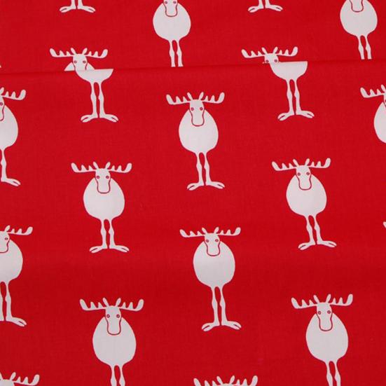 6Pcs/10Pcs Christmas Style Print Cotton Fabric DIY Patchwork Sewing Accessories