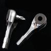 1set Through Hole Hex Handle Small Ratchet Wrench Head 60-Tooth Ratchet Wrench Set For Tight Spaces Home Repair Maintenance