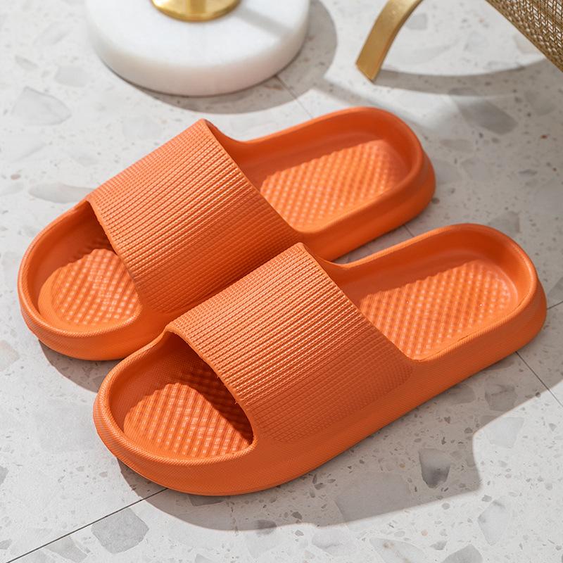 2024 Hot Sale Non-slip Quick Drying Shower Sides Bathroom Sandals Pillow Slippers EVA Slide