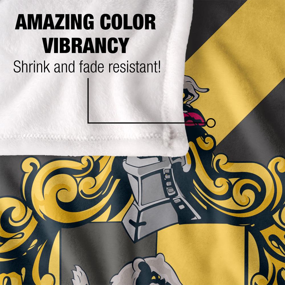 Harry Potter Hufflepuff Striped Blanket