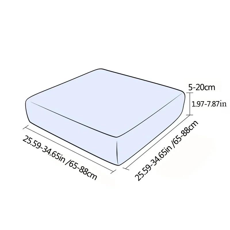 

Jacquard Sofa Cushion Covers Elastic Armchair Seat Covers Anti-slip Couch Protector Slipcovers for Living Room Home Decor 1pc