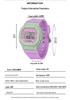 Sanda Square Multifunctional Waterproof Luminous Sports Watch for Men & Women - Fashionable Student Wristwatch
