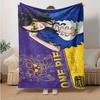 1pc Superhero Comic Characters Soft Throw Blanket Flannel All Season Light Weight Living Room/Bedroom Warm Blanket. M7270135