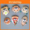 Penguin Character Egg Toast Pineapple Bun Plush Doll Keychain For Giving Gift