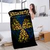 Band M-Megadeths Anime Beach Swimming Towel Soft Absorbent Washcloth Children's Gifts For Kids Travel Camping Gym