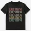Retro Style Wrestling Unisex T-Shirt