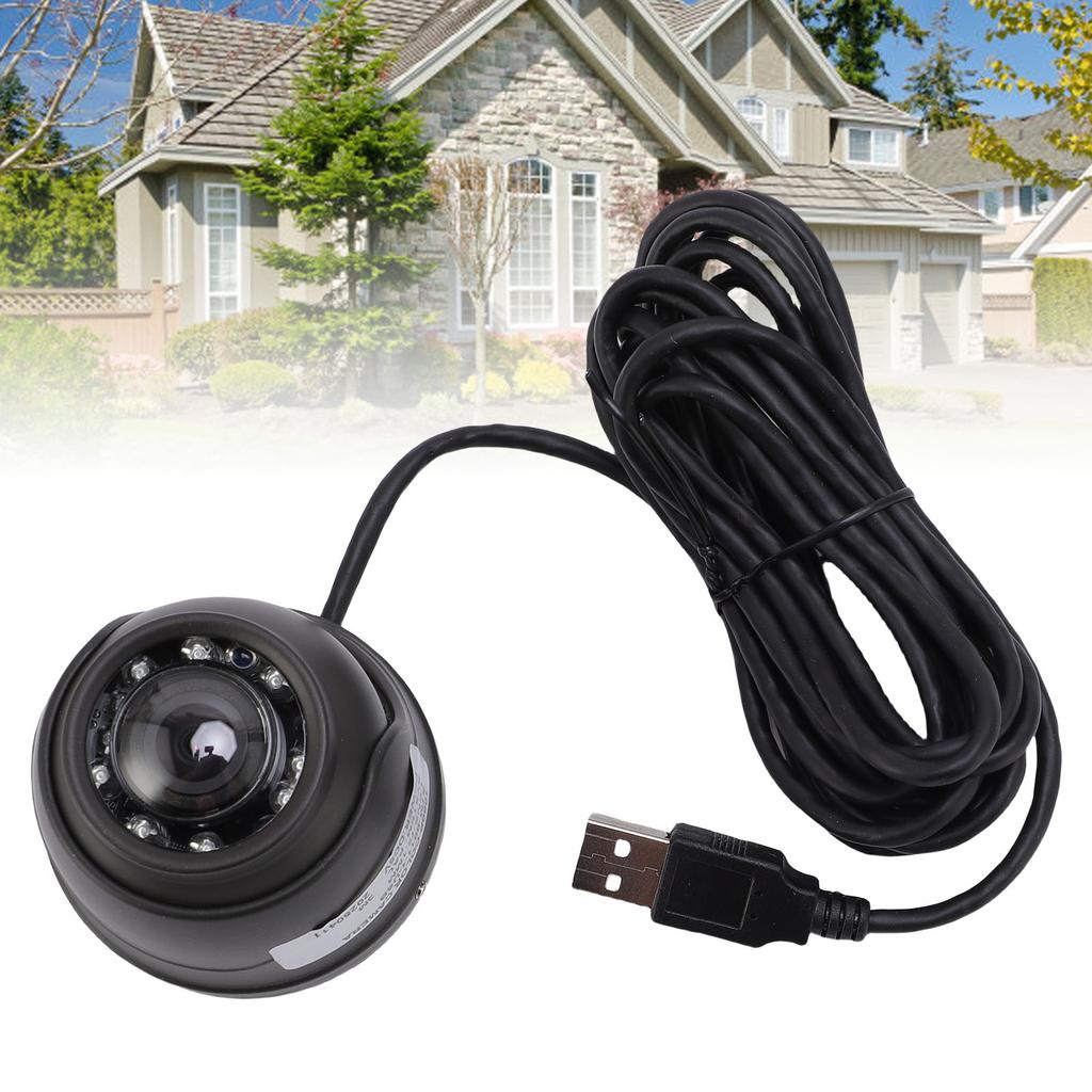 Dome Camera 2MP 1080P HD USB Weather Proof Metal Housing Security Dome Camera for Bus PC CCTV Plug a