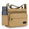 Herr Canvas Axelväskor Casual Tote Resa Crossbody-väska för män Lyxiga Messenger-väskor Mode Handväska av hög kvalitet