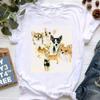 Drawing Dog Chihuahua Animal T Shirt Women Clothes 2025 Funny White Tshirt Femme Kawaii Dog Lover T-Shirt Female Streetwear