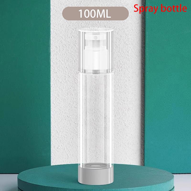 Clear Airless Pump Bottles – 15ml To 100ml, Travel-Friendly Containers for Creams, Gels, and Lotions