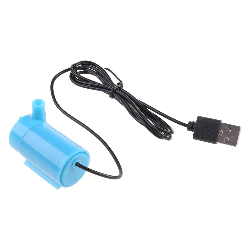 Micro Submersible Water Pump Fish Tanks Aquarium USB Powered for DC 5V 2-3L/min Mini Motor Water-pump