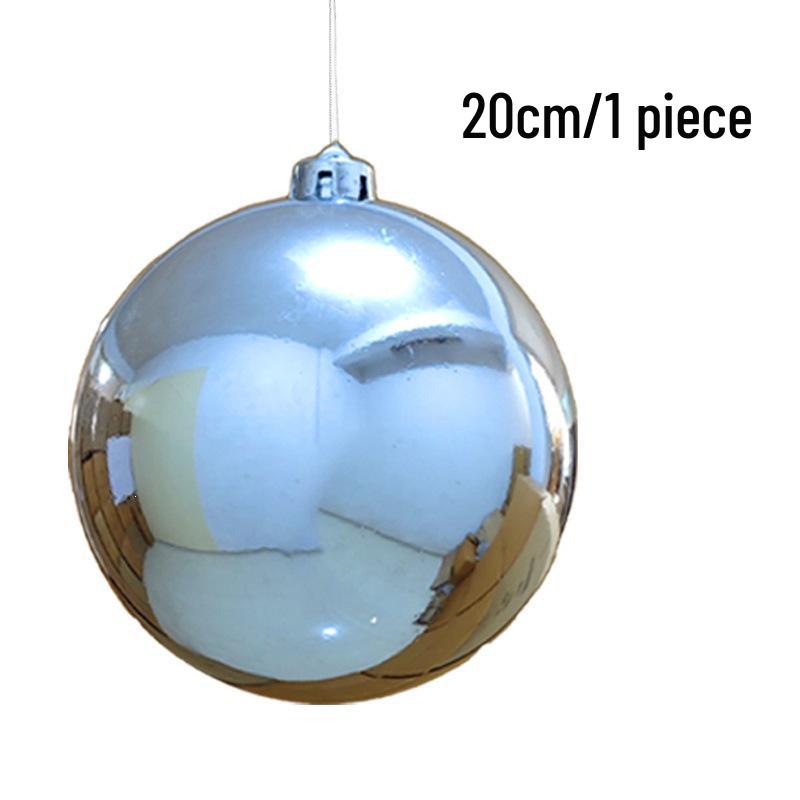 Colorful Matte Christmas Tree Hanging Ball - Decorative Round Ornaments for Holiday Celebration