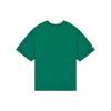 We11done Ss22 Logo Print Short Sleeve T-Shirt Unisex Tops Green WD-TT1-22-674-U-GR