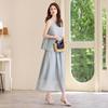 Ta Chi Women's Summer Sleeveless Top and Skirt Set