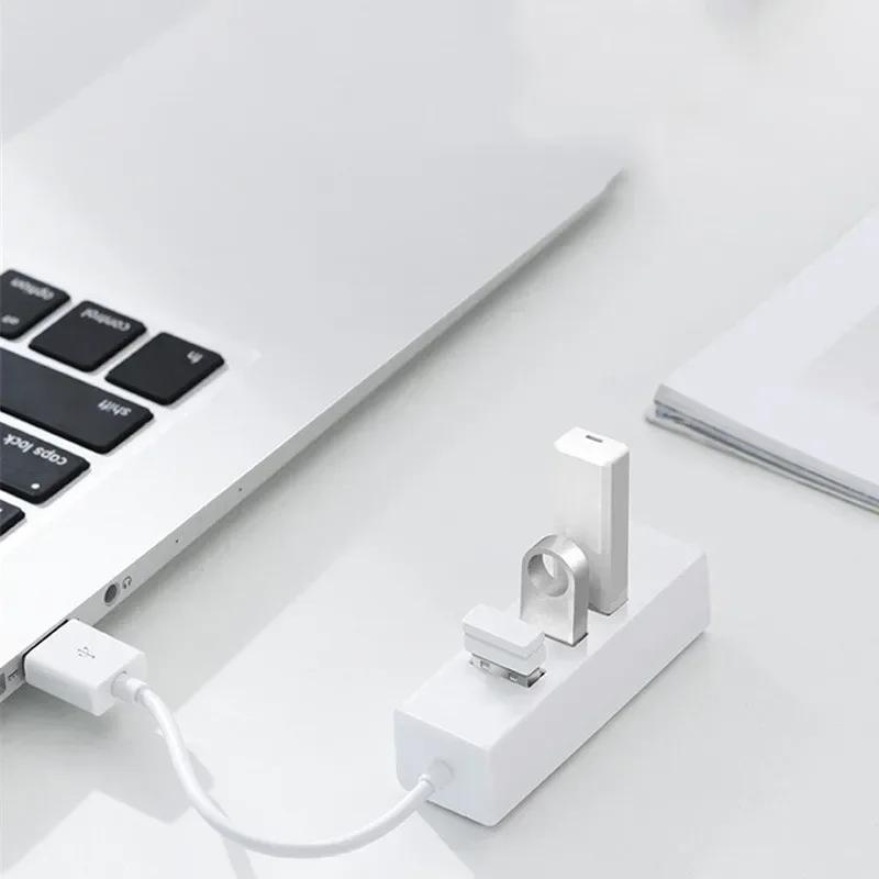 Hub USB 2.0 Hub High Speed 4 Port USB Cable Divider Charger Extension Cables USB Splitter Adapter for PC Computer Accessories