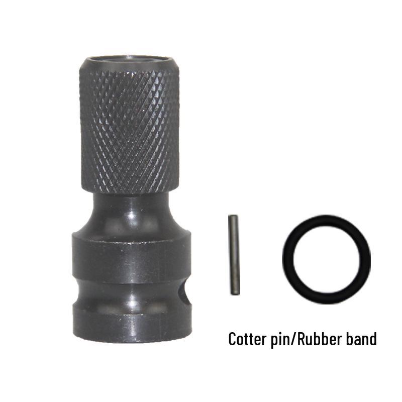 Chiave Telescopica Elettrica con Punta di Conversione Esagonale e Manicotto a Molla, Chiave Pneumatica da 1/2, Utensile Elettrico da 1/4.