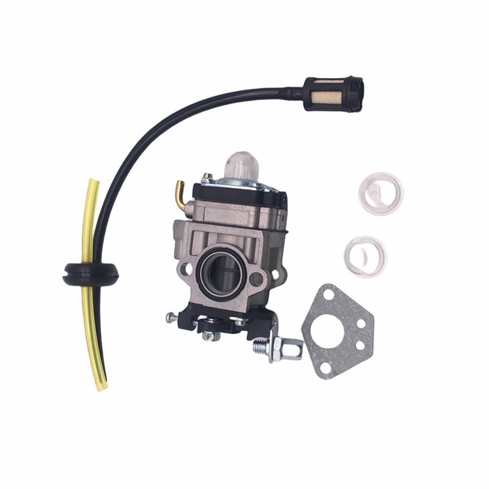 For Brushcutter 43cc 49cc 52cc 15mm Carburetor Kit Strimmer Cutter Chainsaw Quad Spark Plug Oil Pipe Lawn Mower Tool Parts Fuel System Fittings7