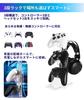 [kouizam] 3-stöckiger Controller-Ständer, Kopfhörerhalter, Kompatibel mit PS4, PS5, Xbox, Switch und Pro, Aufbewahrungsregal zur Aufbewahrung von Gamecontrollern,