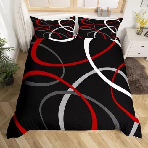 Comforter Circles Geometry Bed Decoration First Choice Gift Suitable For Children Boys Girls And Adults Soft Breathable