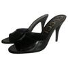 Gucci Slide Slippers Women's Black 593389 CLG00 1000