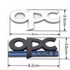 OPC Line Emblem Front Grille Badge Tail Stickers Logo For Opel Astra G H J K F Corsa D Zafira B Insignia Mokka Regal Accessories
