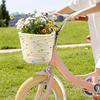 Adjustable Handlebar Front Basket Removable Design Bike Carrier Bag Bicycle Basket  Shopping Trips