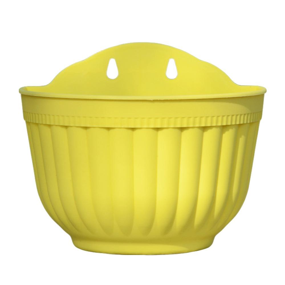 Colorful Flower Pot Semi-circular Succulent Hanging Gift Plant Holder Home Garden