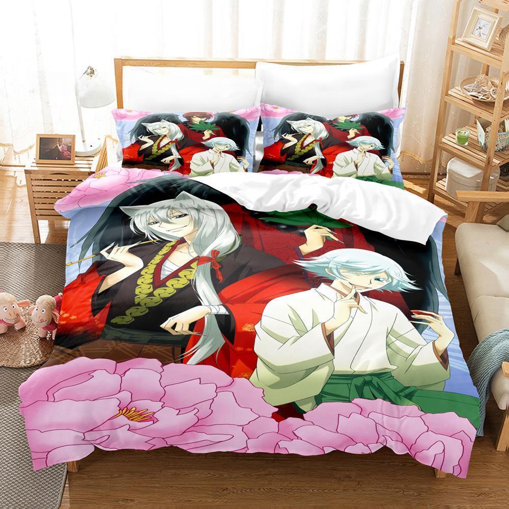 New Kamisama Kiss Tomoe Bedding Set Single Twin Full Queen King Size Bed Set Adult Kid Bedroom Duvet Cover Sets 3D Print Anime