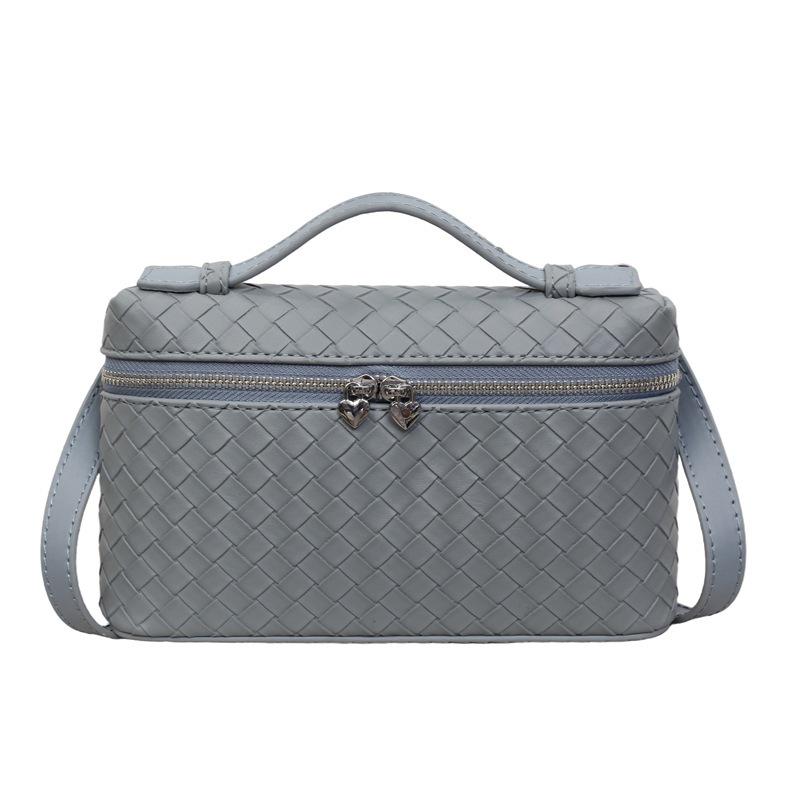 2026 Retro Braided Women's Lunch Box Bag - Versatile, High-Grade, Large Capacity for Commuting and Crossbody Use