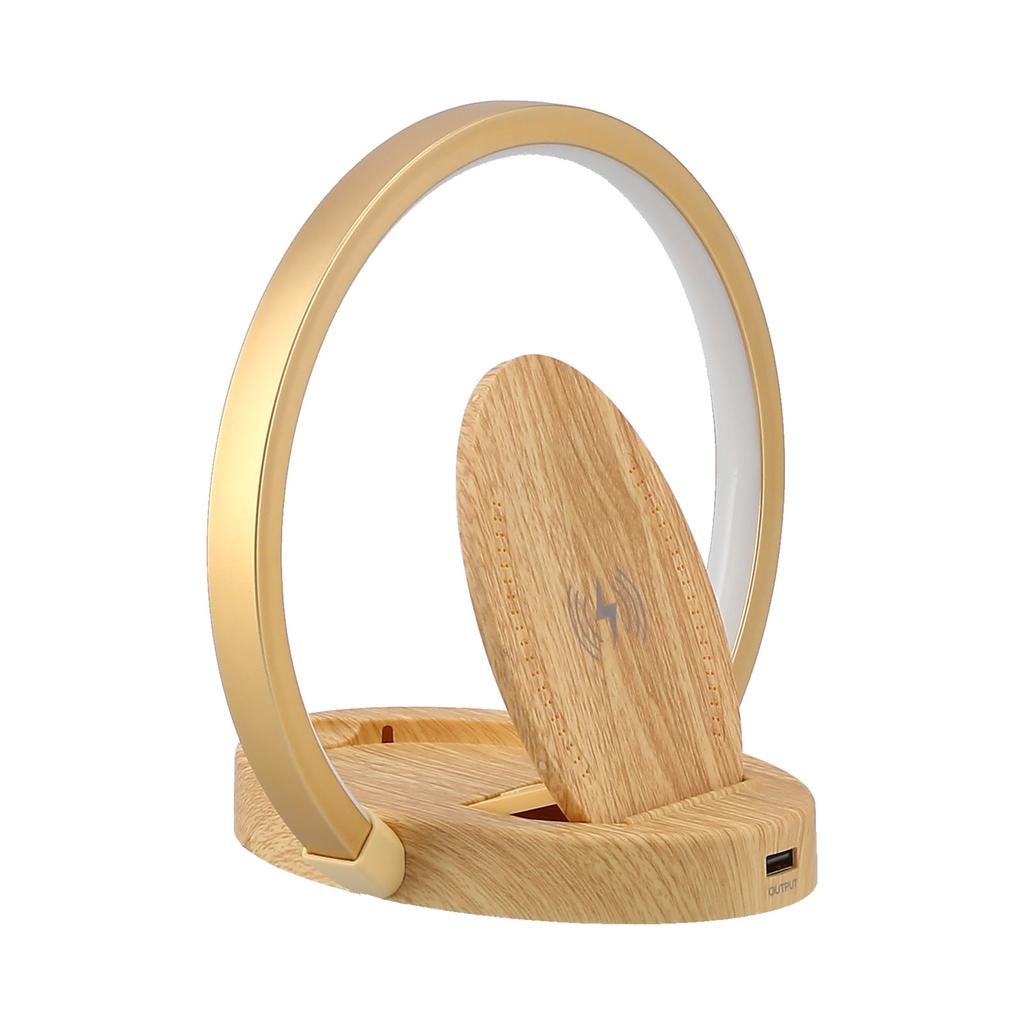 LED Kabellose Ladelampe mit 3 Beleuchtungsmodi Augenfreundliches Leselicht für Schlafzimmer Zuhause(Ovaler Stil )