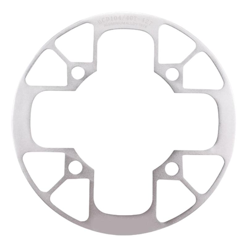 Mountain Bike Chainwheel Guard Cover Aluminum Alloy Bicycles Chainring Guard Bike Crankset Protector Easy To Use