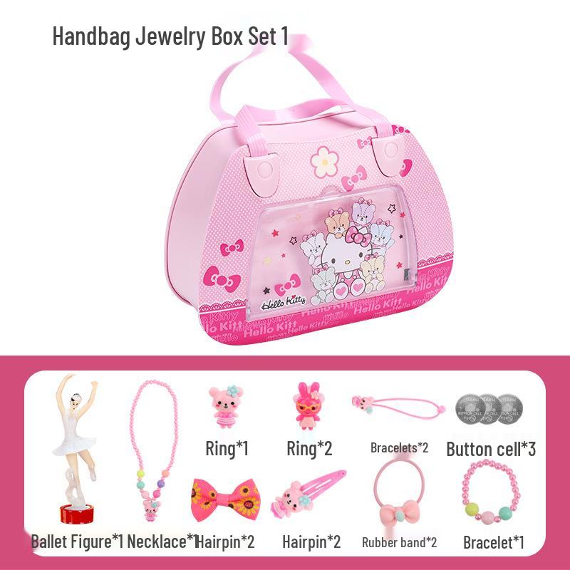 Little Girl Princess Ballet Music Box - Rotating Crystal Ball Birthday Gift for Children