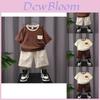 Boys Summer Outfit 2024 Trendy Two Piece Set Soft Cotton Short Sleeve Casual Clothes