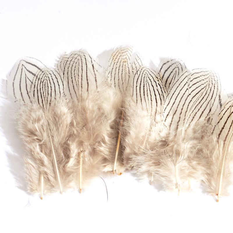 80 Natural Pheasant Feather Decorative Diy Jewelry Hair Accessories Material Cat Stick Toy Accessories
