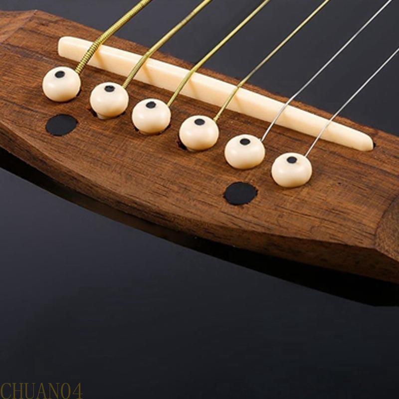 A1A2 25 Pcs Acoustic Guitar Bridge Pins Pegs with Puller String Nail Remover Extractor Tool Guitar Accessories Durable China Mainland