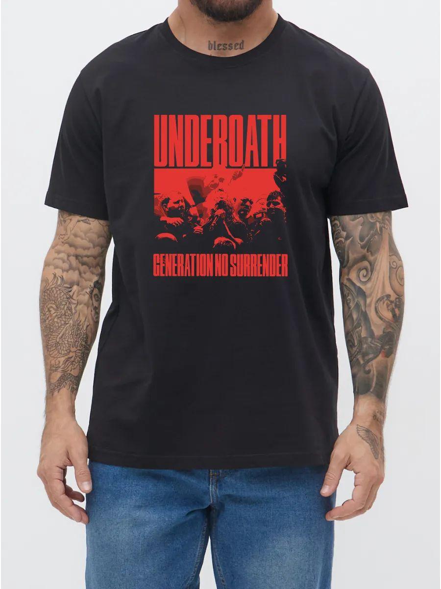Black Underoath metal T-shirt 2XL