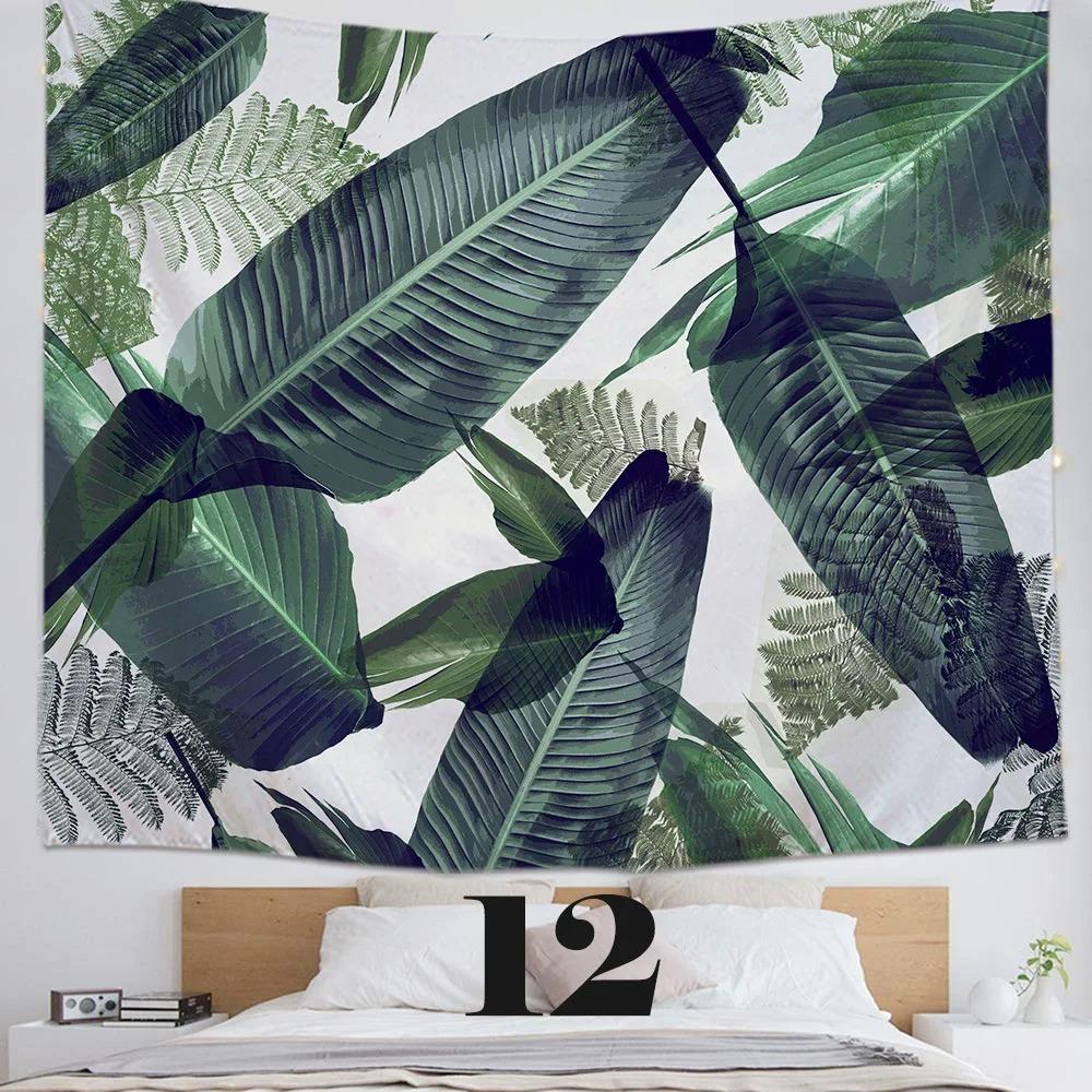 Watercolor Painting Floral Decorative Tapestry Home Wall Living Room Office Decorative Tapestry