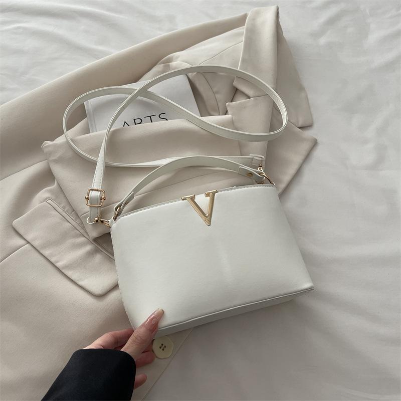 Hochwertige Modische Handtasche, Stilvolle Umhängetasche mit Großem Fassungsvermögen für den Täglichen Gebrauch, Eimerbeutel-Stil
