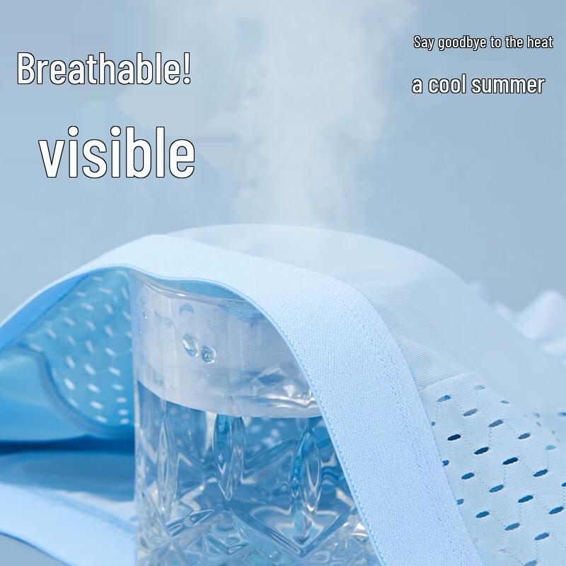 Yalu Men's Health Care Ice Silk Antibacterial Boxer Briefs with Ginseng & Goji