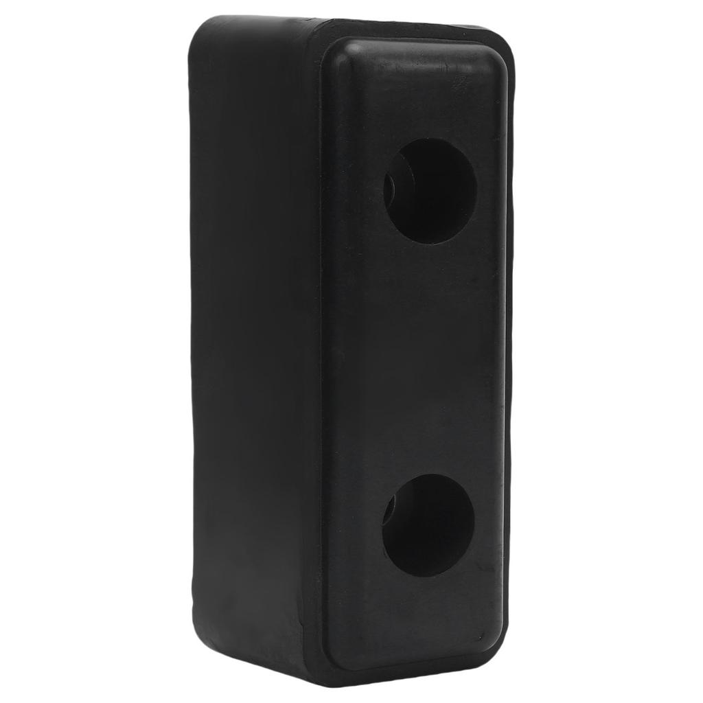 Rubber Dock Bumper Pad Truck Trailer Ramp Door Bumper Stop for RV Marine Boat Dock Cargo Trailer Black