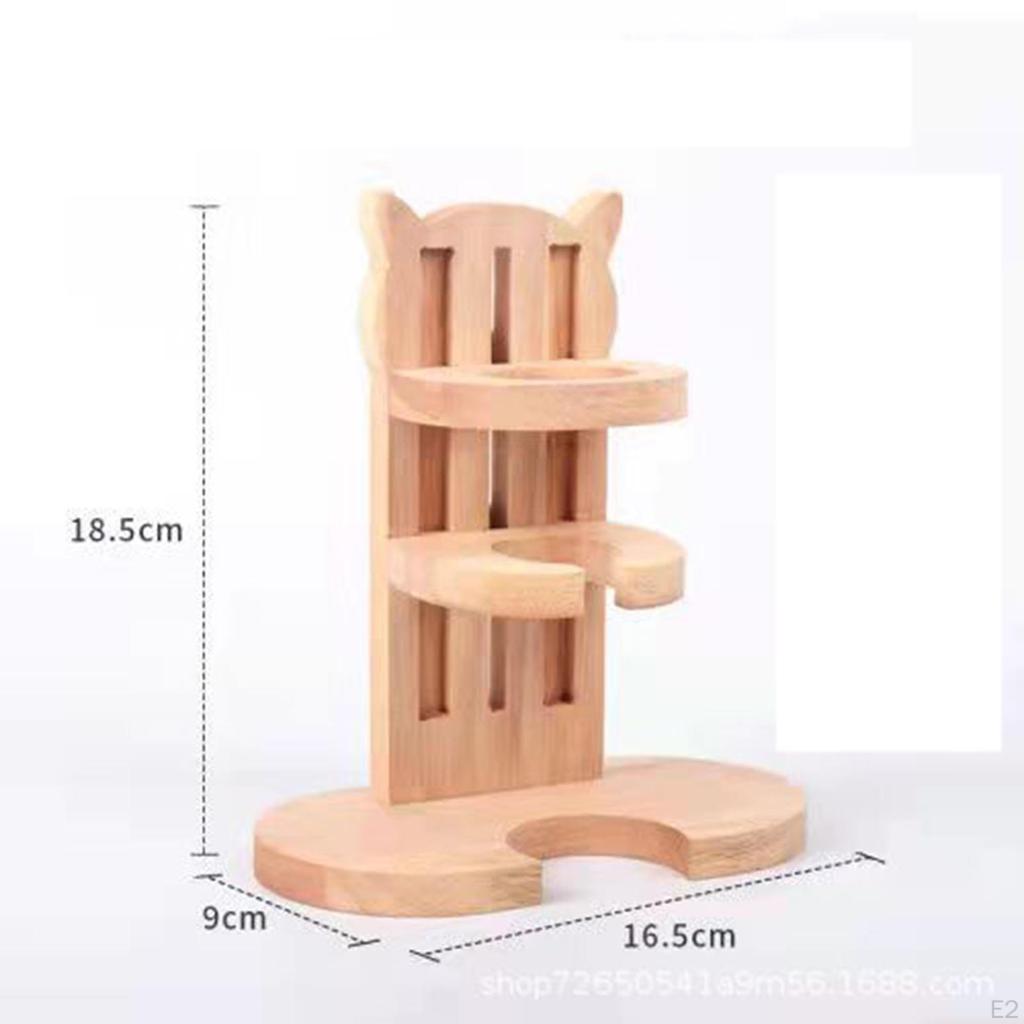 Drinker Holder Rack, Water Bottle Stand, Adjustable Auto Dispenser for Mice Rat Small Animals