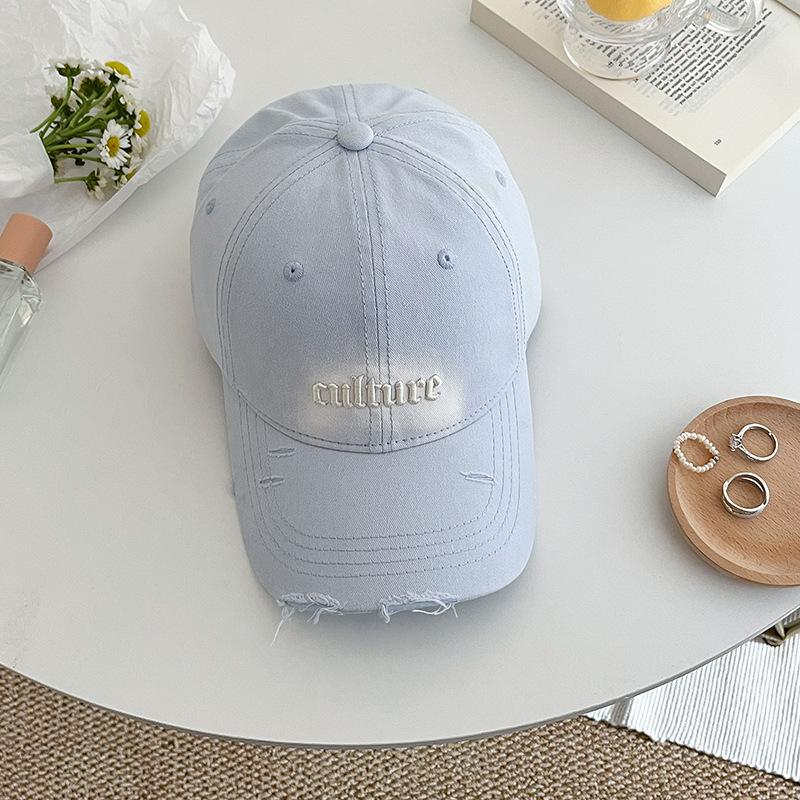 Women'S Spring And Summer Baseball Cap Sunscreen Versatile Fashion Hat Trend Cap