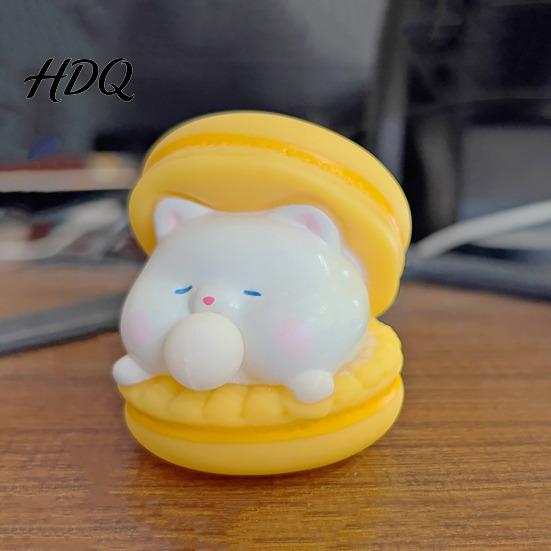 Frog Squeeze Toy Bubble Animal Macaron Fidget Stress Relief Dog Cat Rabbit Soft Sensory Anti-Anxiety Ball Pinch Desk TPR