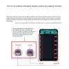 C16D 5V USB כפול USB 16*18650 מארז Power Bank C16D עם 4 חוטים LEDs תאורת עשה זאת בעצמך קופסה ניתנת להסרה QC3.0 טעינת סוללה קופסאות אחסון