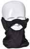 TARO WORKS Cycling Face Cover, Neck Guard, Mouth Opening, Size Adjustable, Unisex, Black